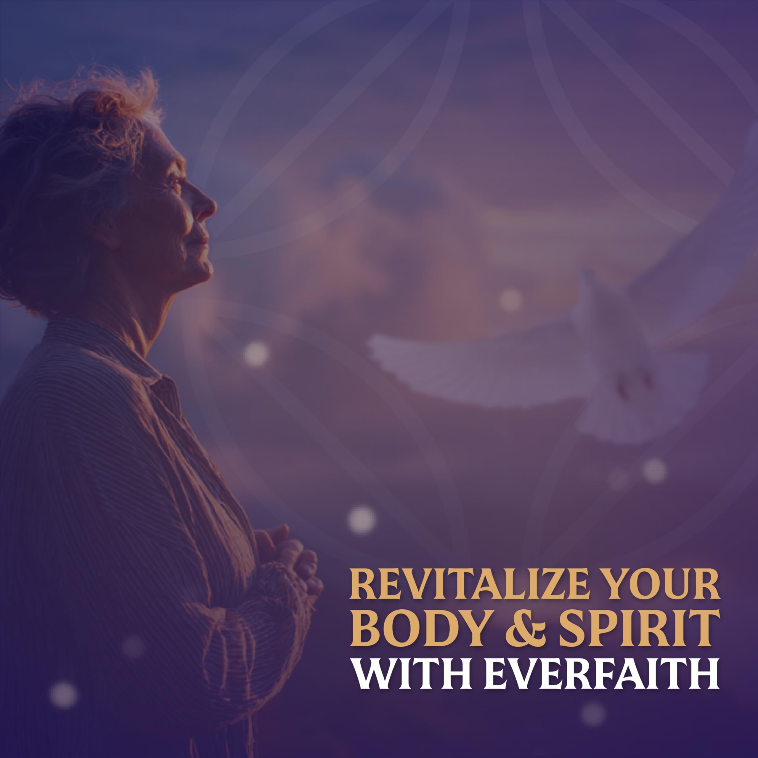 Everfaith LymphaFlo capsules arranged for a simple wellness routine