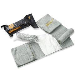 Everlit 6-inch wide pad provides broad coverage for traumatic wounds.