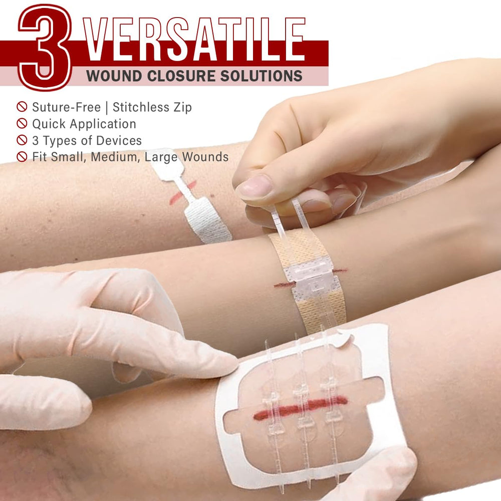 EVERLIT CARE all-in-one first aid kit compact and travel-ready.