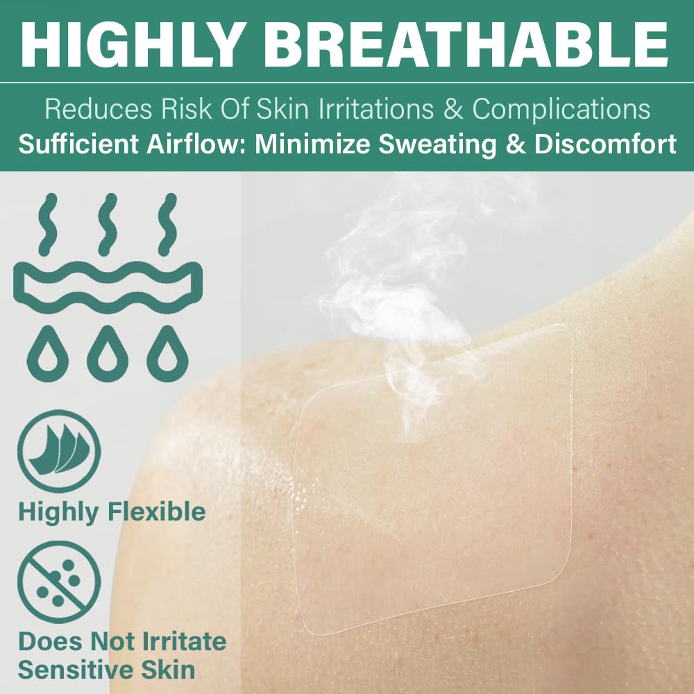 Everlit Care gentle hydrocolloid adhesion minimizes irritation and allows gentle removal.