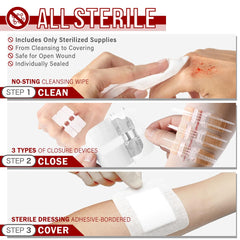 EVERLIT CARE waterproof dressings protect wounds in wet conditions.