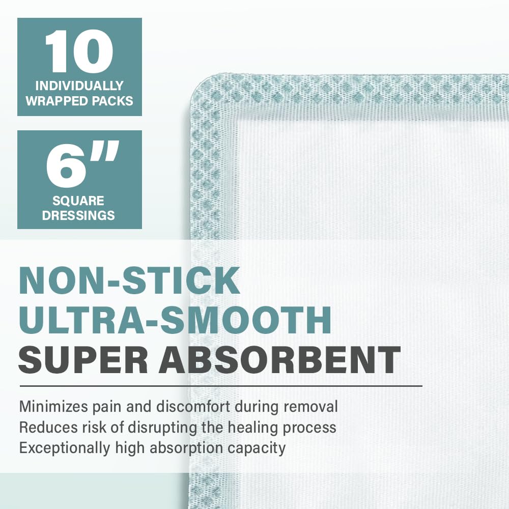 EVERLIT dressing sterile individual-pack, ideal for travel first aid kits.