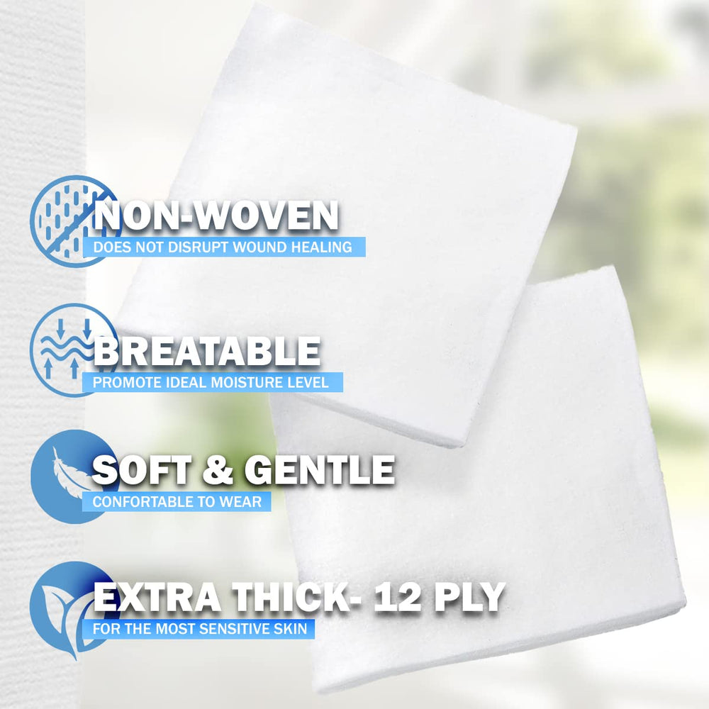 EVERLIT gauze pad for home wound care in first aid kits.