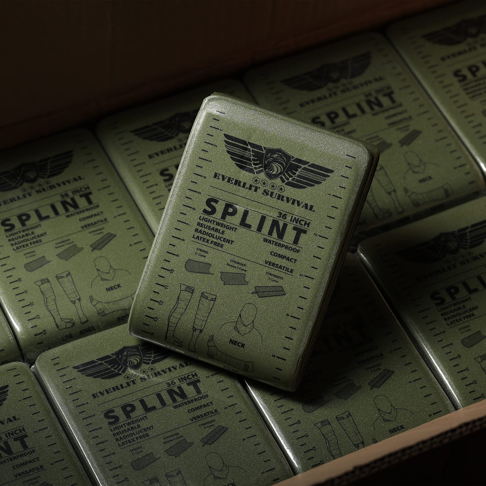 EVERLIT Survival 36-Inch Splint ready for quick access in emergencies with compact storage.