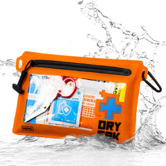 EVERLIT ultralight waterproof first aid kit orange for outdoors