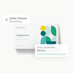 Everlywell sample collection drawing for a simple at-home blood test.