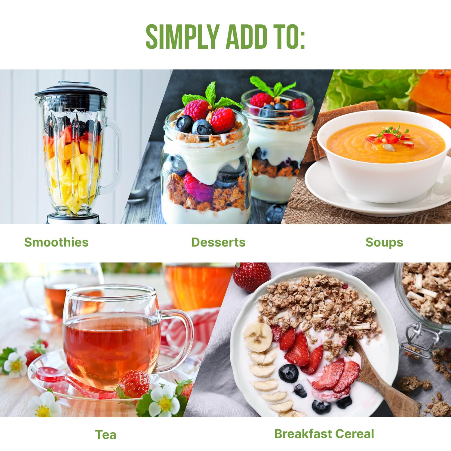 EverSmith Organics mixed berry gel used as a natural thickener for desserts