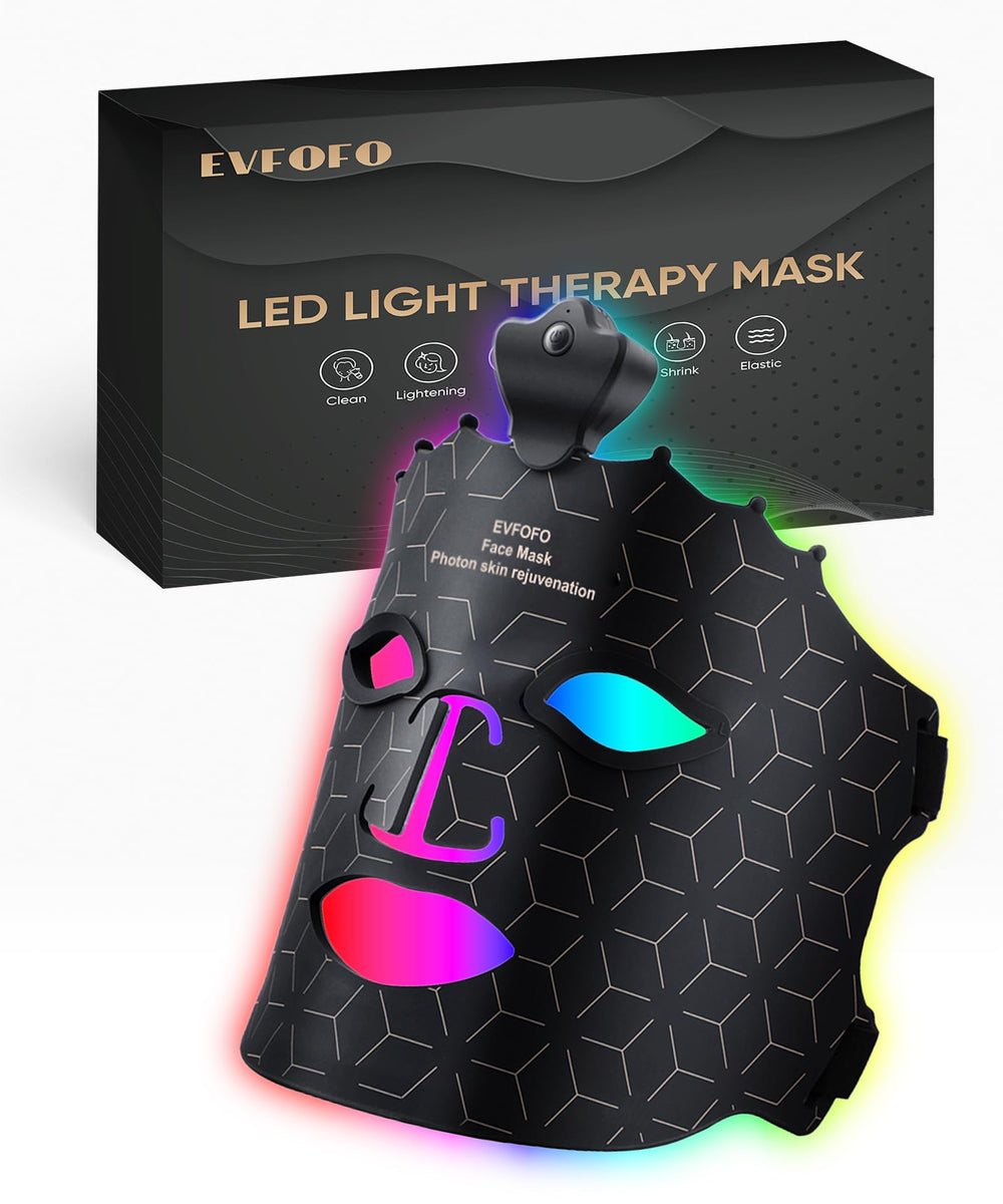 EVFOFO sleek black mask combines comfort with practical home use.