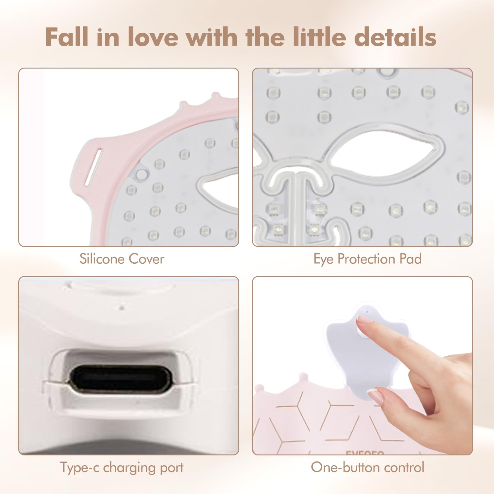 EVFOFO easy one-button control to switch modes