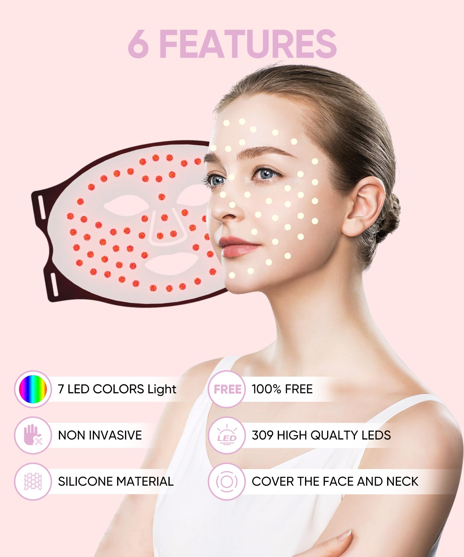 EVFOFO home-use red light therapy device for convenient self-care at home