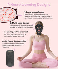 EVFOFO portable rechargeable face mask suitable for travel and gym routines