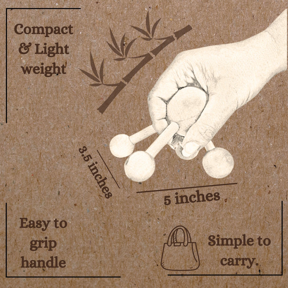 EVIDECO maderoterapia en casa para bienestar corporal.