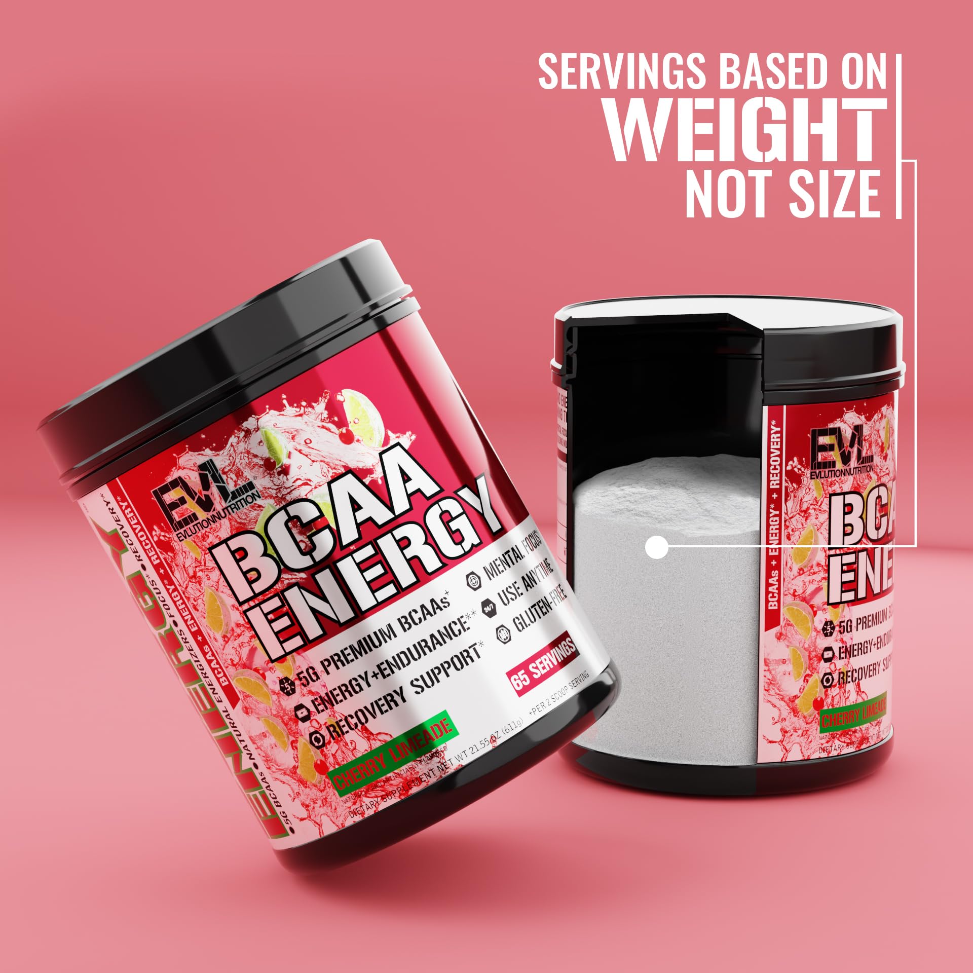EVL BCAAs hydration-focused after-workout bottle for recovery.