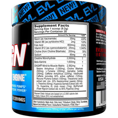 EVL ENGN athlete during a workout demonstrates sustained energy and focus.