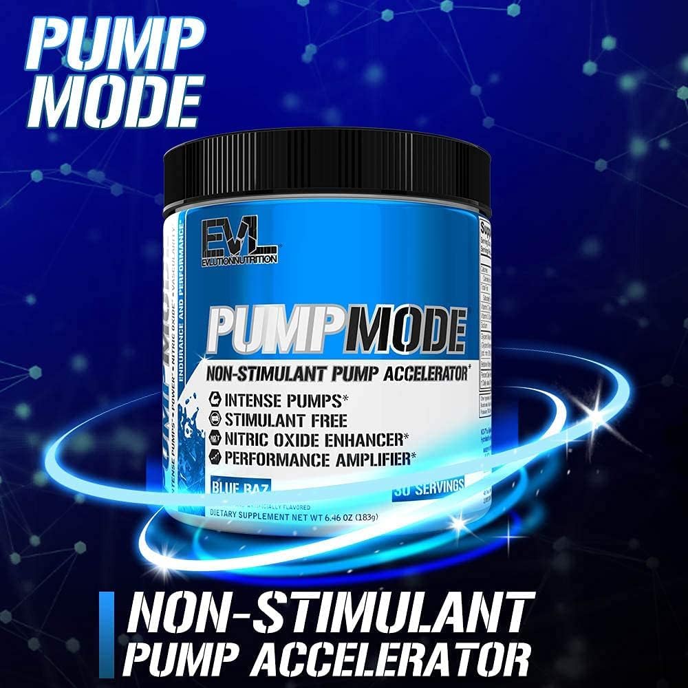 Active gym scene with trainer using EVL PumpMode for focus