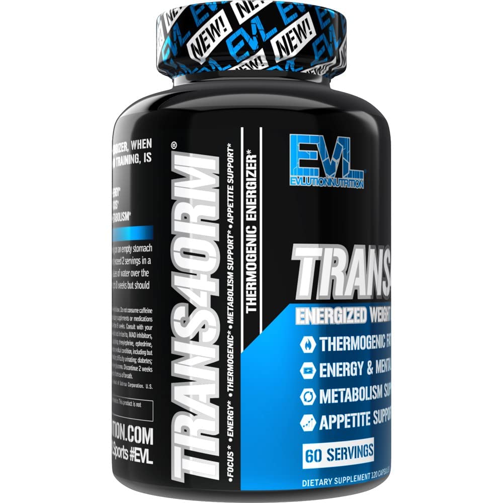 EVL Trans4orm label and packaging close-up emphasizing transparency.