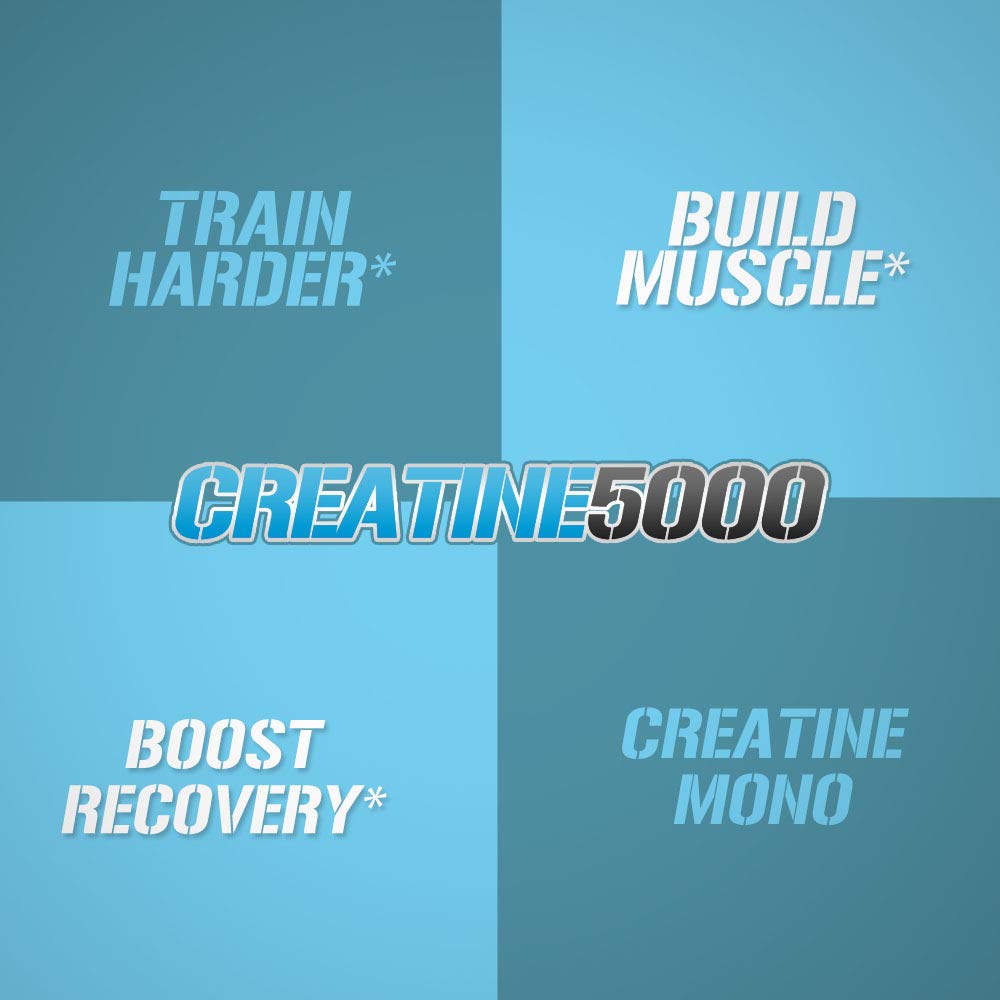 Evlution Creatine5000 glass with mixed powder after training