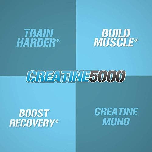 Serving scoop of Evlution Creatine 5000 ready to add to a shake