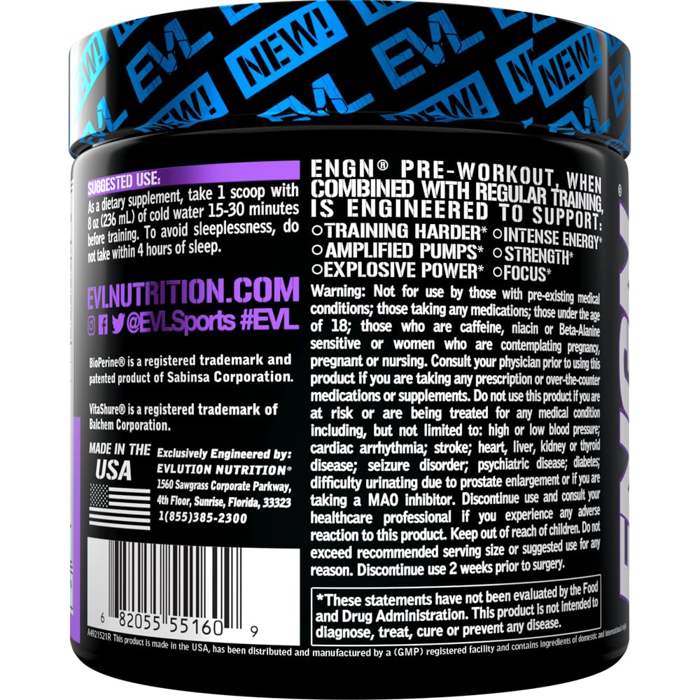 Evlution EVL Intense pre-workout glass mix demonstrates smooth, quick dissolution