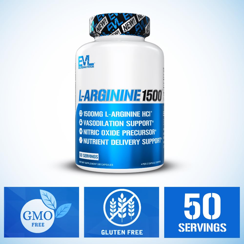 Evlution Nitric Oxide Booster packaging box conveying quality and trust