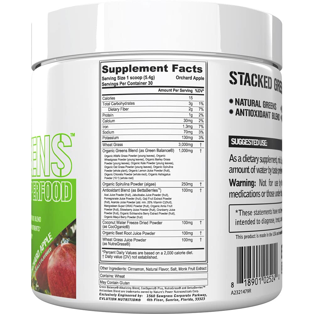 EVLution Stacked Greens dispensing scoop demonstrates easy, precise servings for hydration.
