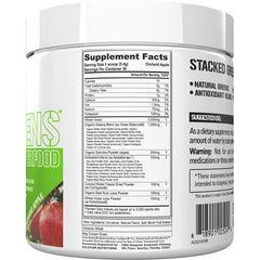 EVLution Stacked Greens dispensing scoop demonstrates easy, precise servings for hydration.