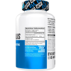 EVLution Tribulus Terrestris capsules close-up for daily training