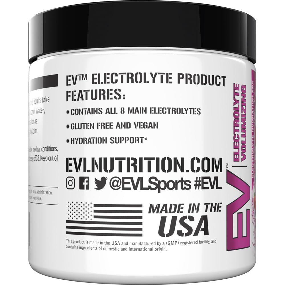 Label close-up showing vegan and keto-friendly claims on Evlution