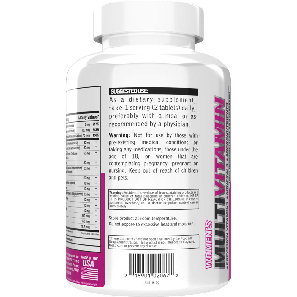 Evlution Women's Multivitamin immune-bone support in action