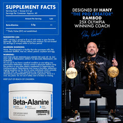 Evogen Beta-Alanine mixing shaker demonstrates easy integration into pre-workout routines.