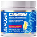Evogen Carnigen - Premium L-Carnitine Powder for Fat Metabolism, Energy & Recovery | Stimulant-Free Matrix | Raspberry Lemonade | 50 Servings
