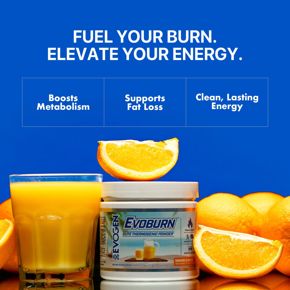 Evogen Evoburn dosage prep shows easy mixing before training.