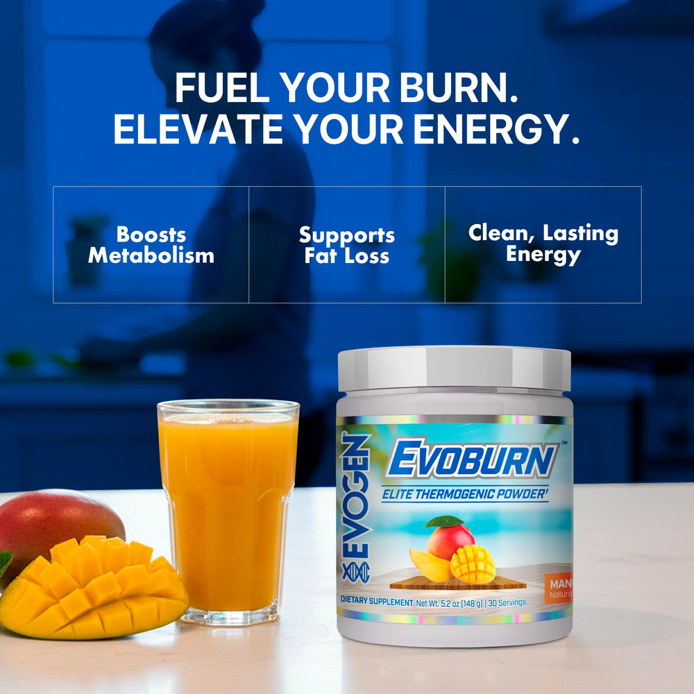 Evogen Evoburn ingredients label image communicates science-backed support
