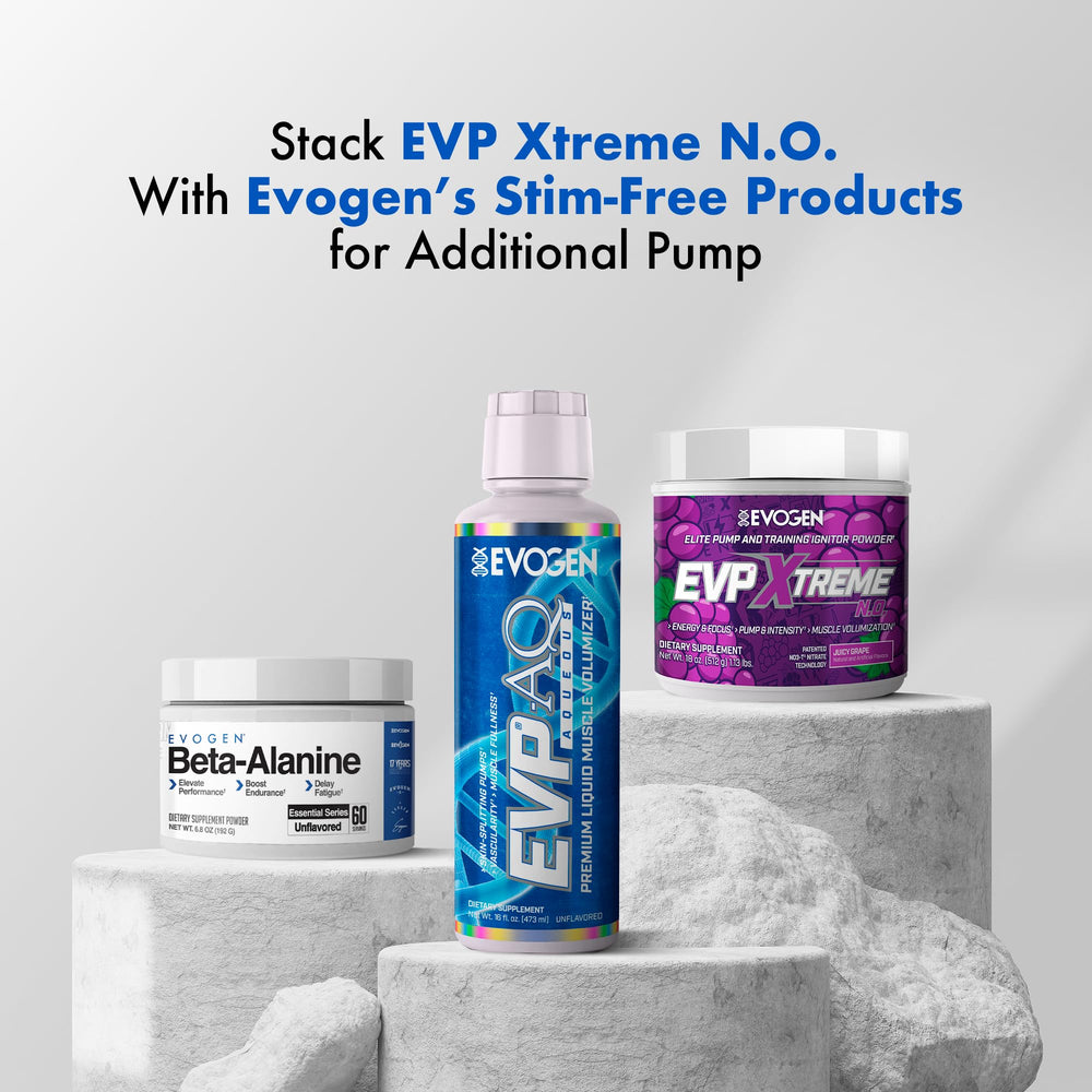 Evogen EVP Xtreme NO NO3-T pump emphasis image.