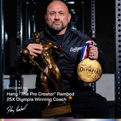 Close-up of Evogen Glutamine label highlighting fermented L-Glutamine.