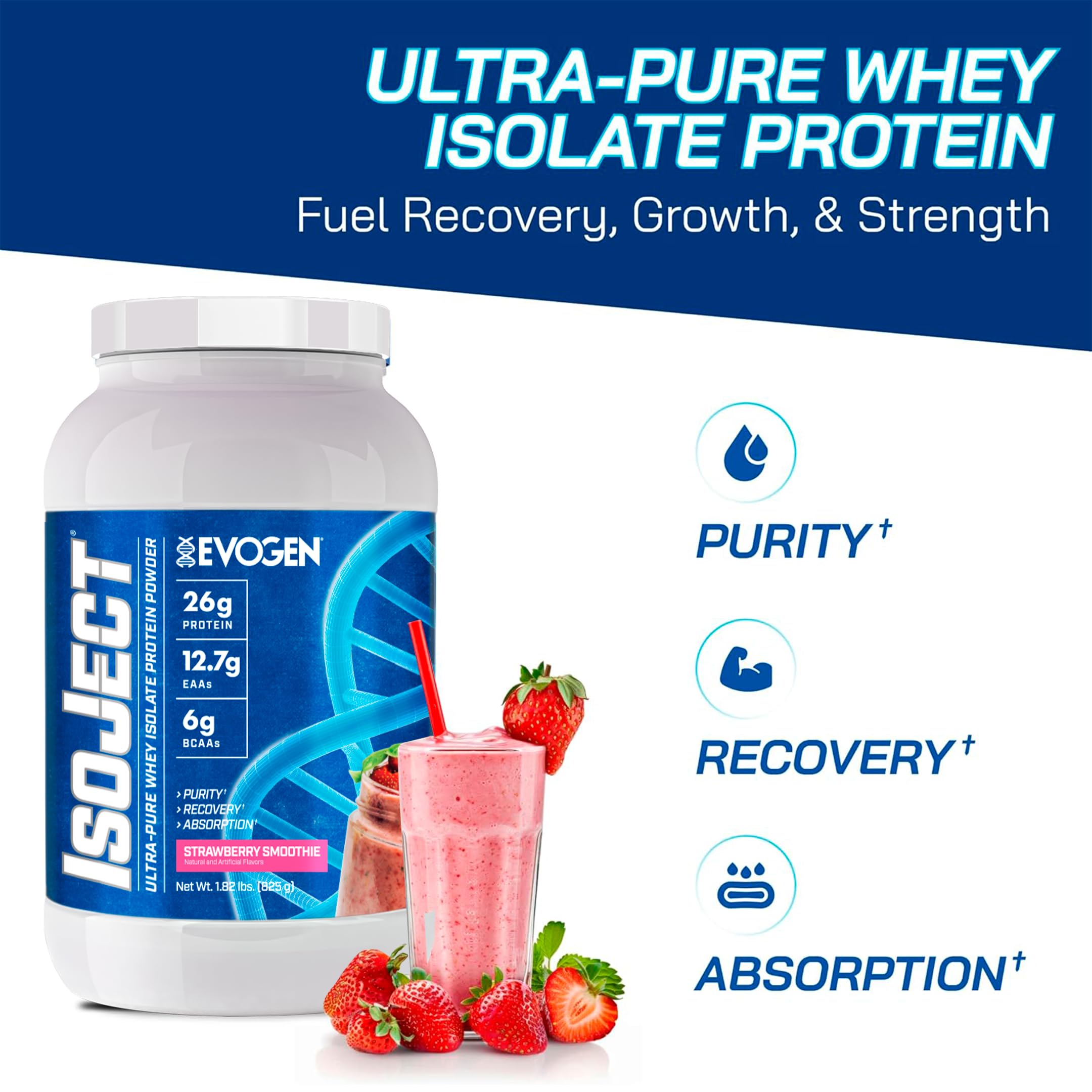 Evogen Isoject Ignitor enzyme blend tub emphasizes enhanced digestion