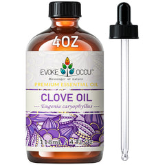 Aceite de clavo Evoke Occu para cuidado bucal y aroma fresco.