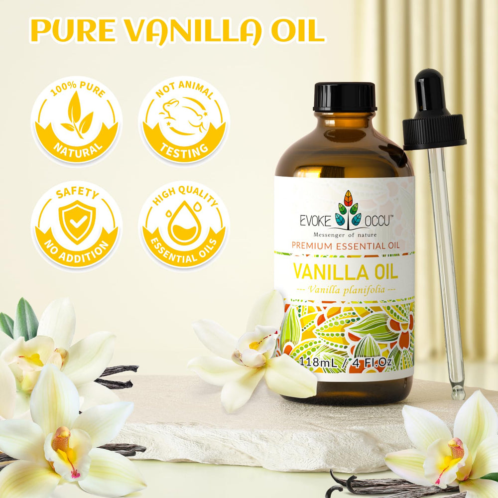 EVOKE OCCU amber glass bottle: UV protection preserves aroma quality.