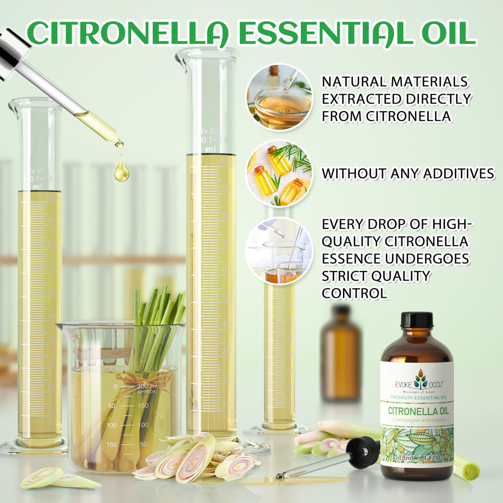 EVOKE OCCU Citronella oil dropper enables easy blending with carriers.