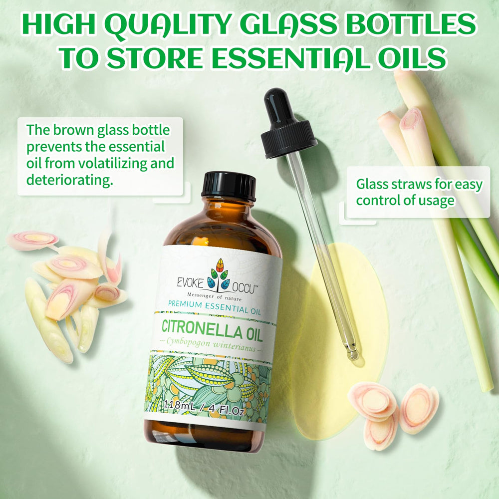 EVOKE OCCU Citronella oil premium packaging designed for travel.