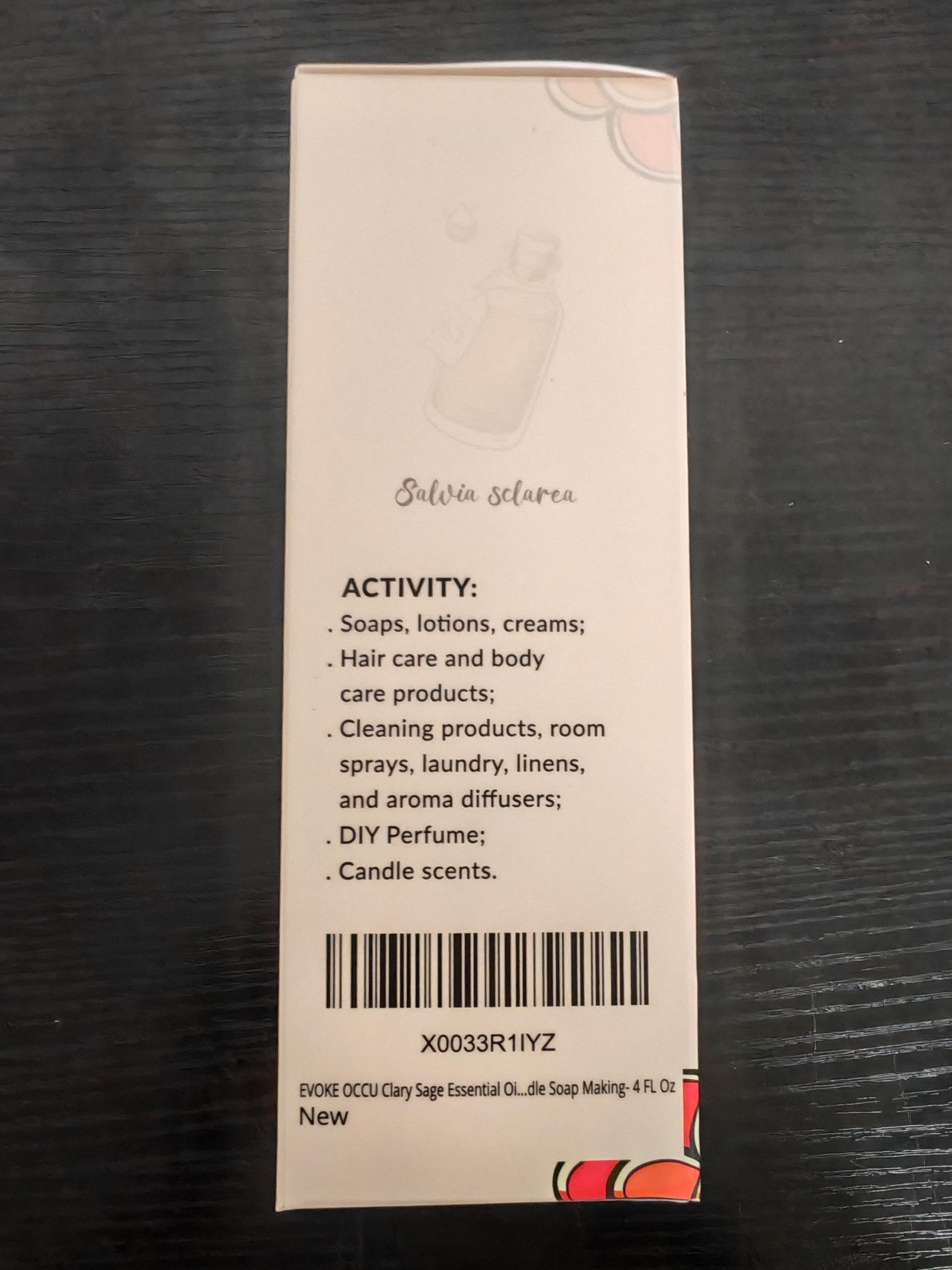 EVOKE OCCU Clary Sage Oil pillow spray promotes calm nights.