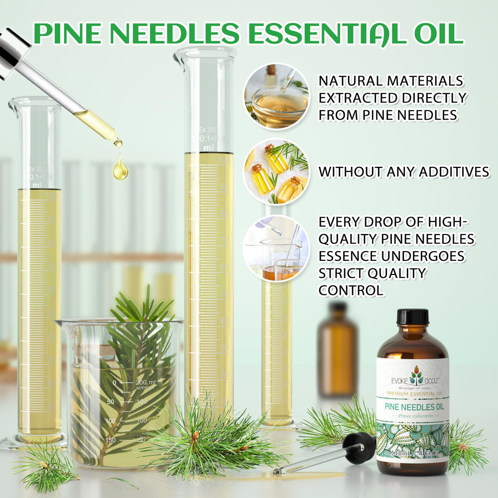 Gift-ready EVOKE OCCU Pine essential oil bottle for aromatherapy enthusiasts