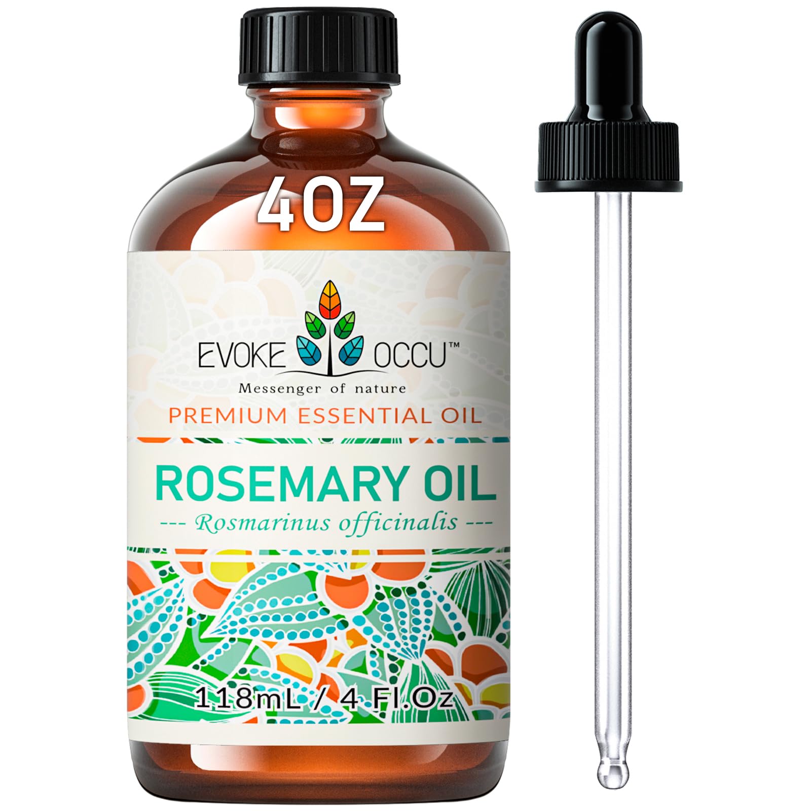 EVOKE OCCU Rosemary Oil bottle pour for scalp and hair care benefits