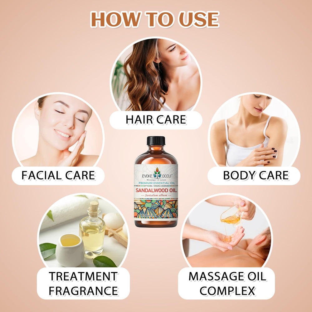 EVOKE OCCU sandalwood oil enhances DIY soaps and skincare