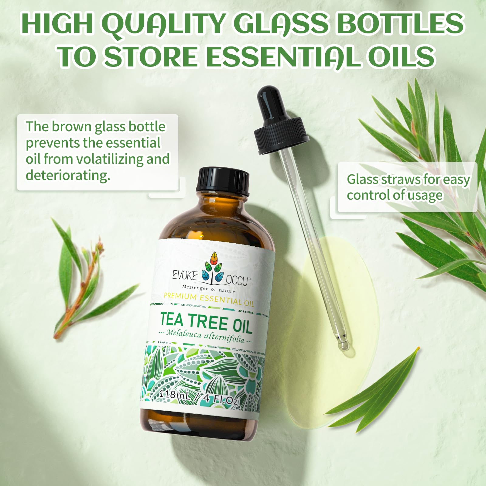 EVOKE OCCU Tea Tree Oil diffuser use for aromatherapy