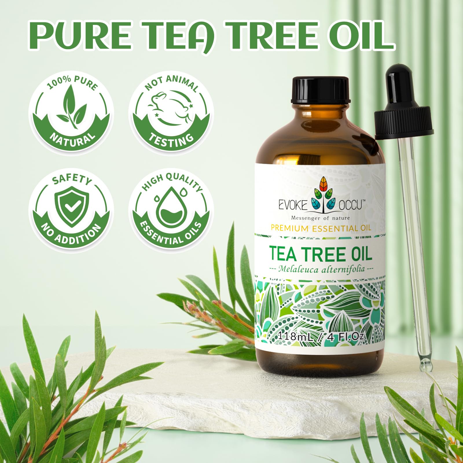 EVOKE OCCU Tea Tree Oil cleaning boost in household products