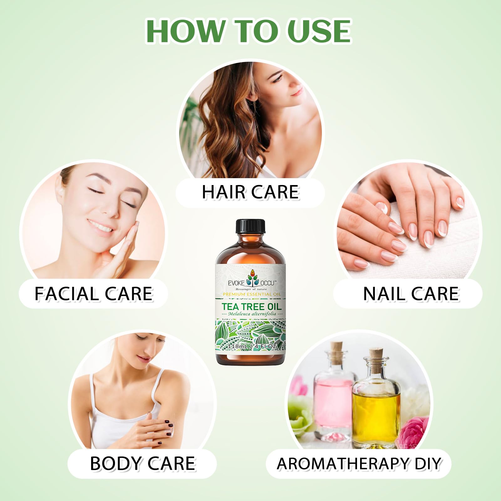 EVOKE OCCU Tea Tree Oil foot soak for soothing bath