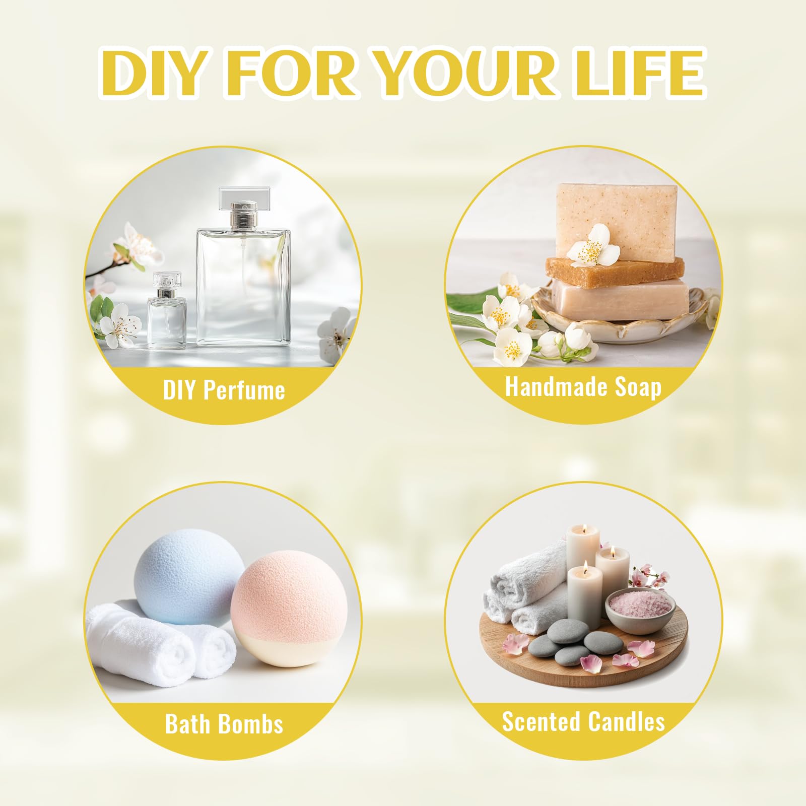 EVOKE OCCU vanilla hair-care infusion: nourishes dry hair with soft aroma.