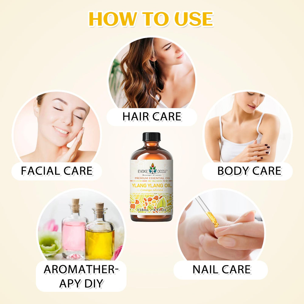 EVOKE OCCU Ylang Ylang oil used in candles and soaps.
