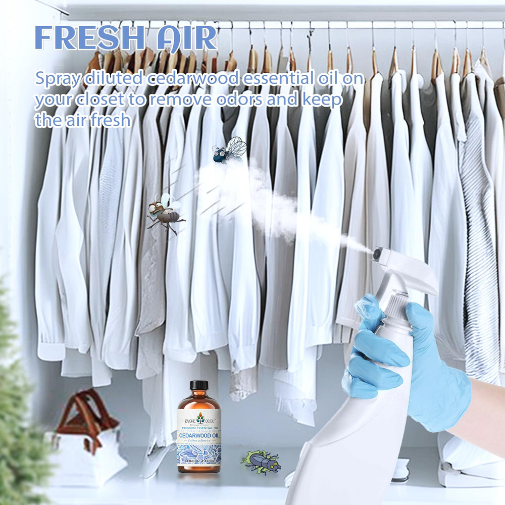 EVOKE OCCU cedarwood oil spray bottle for natural room deodorizing